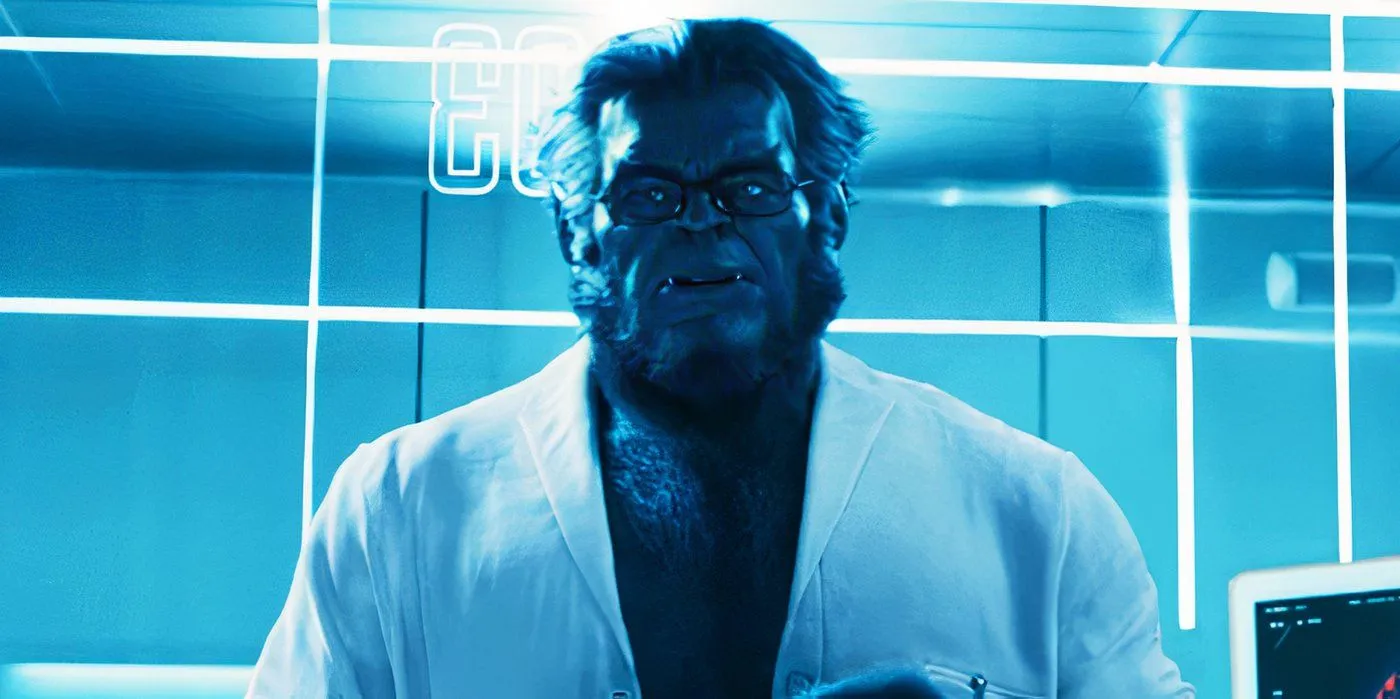 Beast in a lab coat in The Marvels Beast in a lab coat in The Marvels
