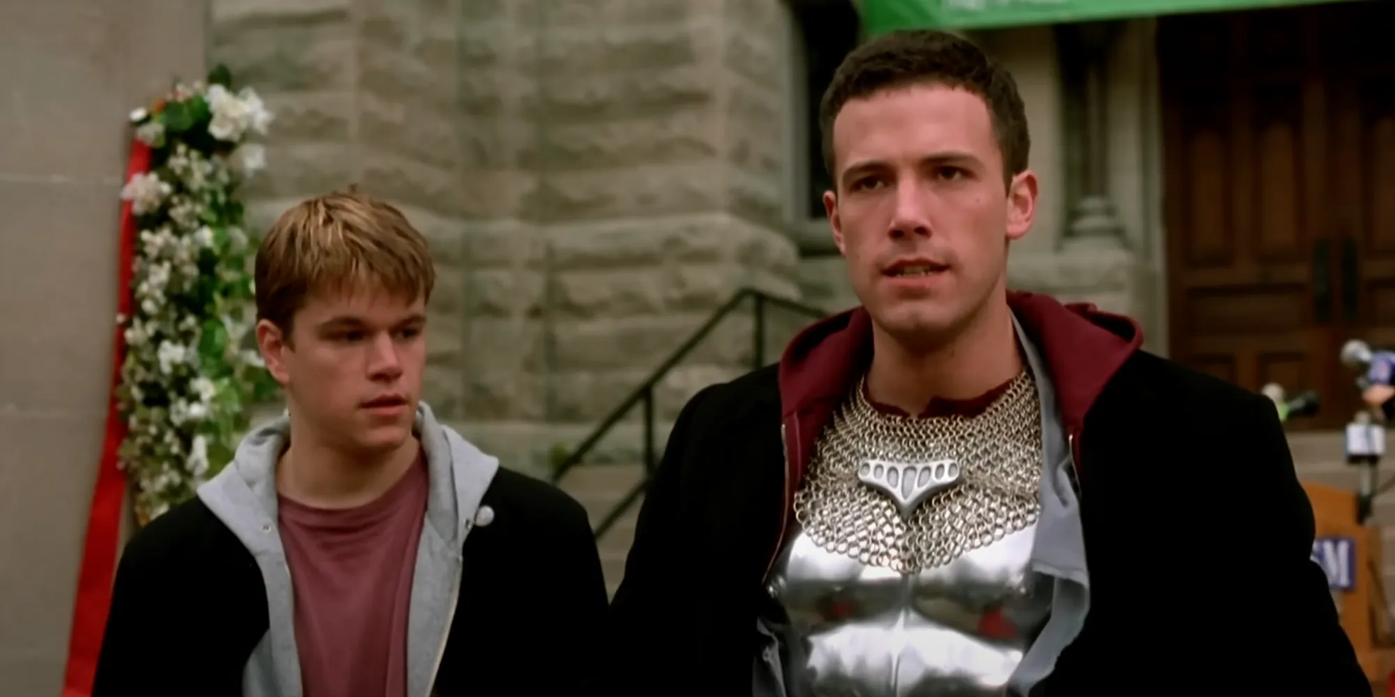 Damon and Affleck in Dogma Damon and Affleck in Dogma