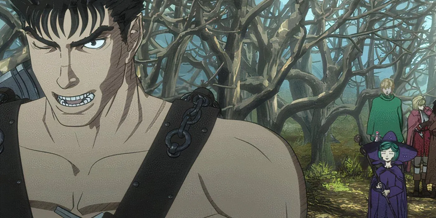Guts and Ensemble from Berserk's 2016 Adaptation