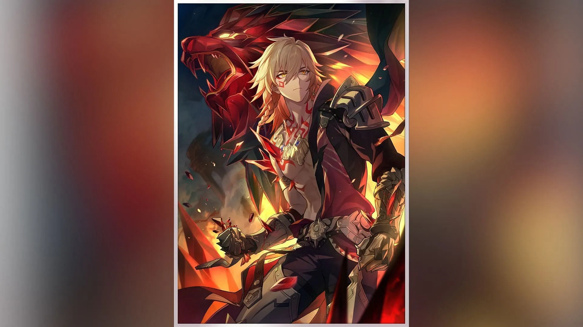 Flame of Blood, Blaze My Path Light Cone Flame of Blood, Blaze My Path Light Cone