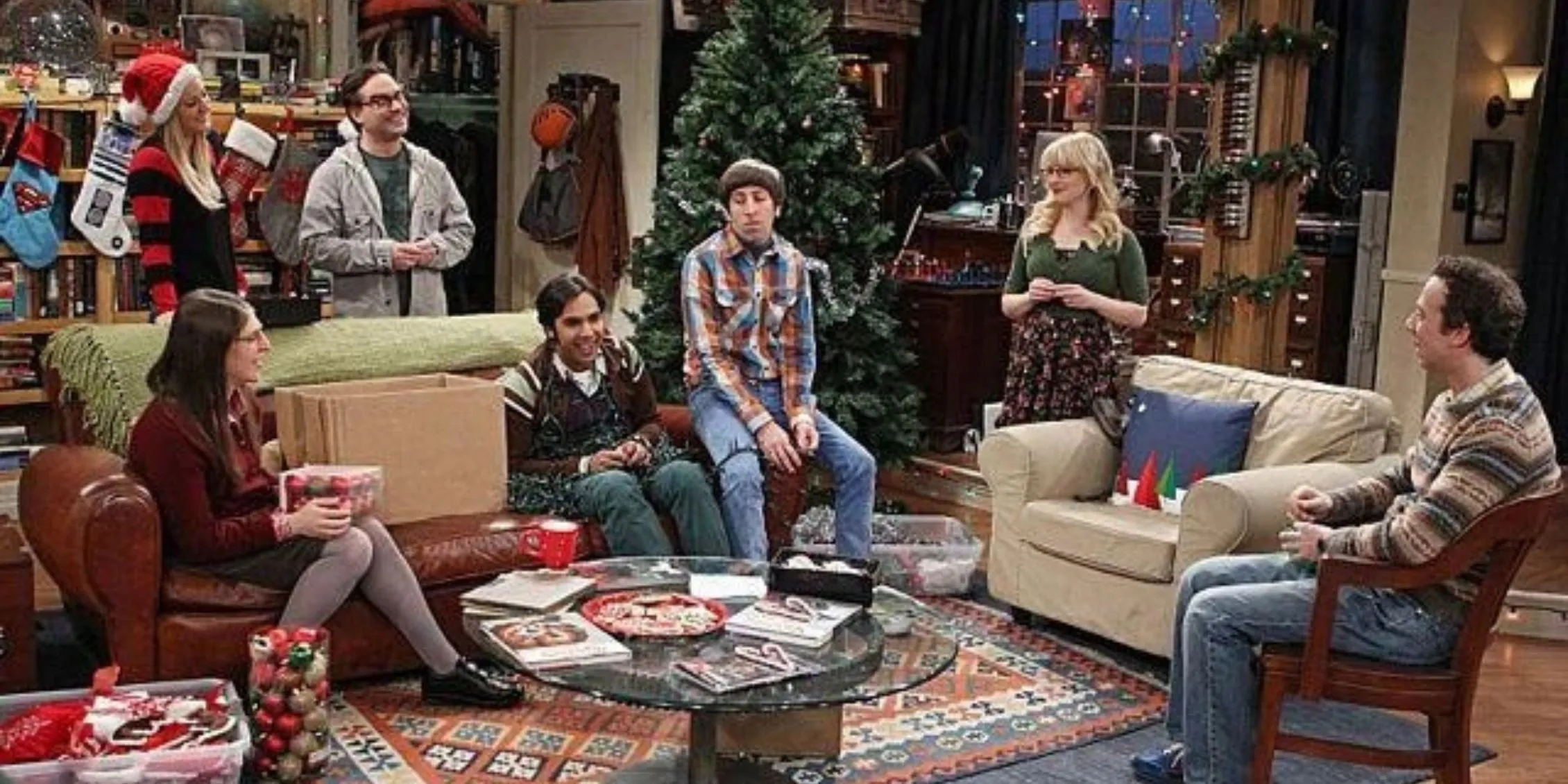 Big Bang Theory Christmas Celebration