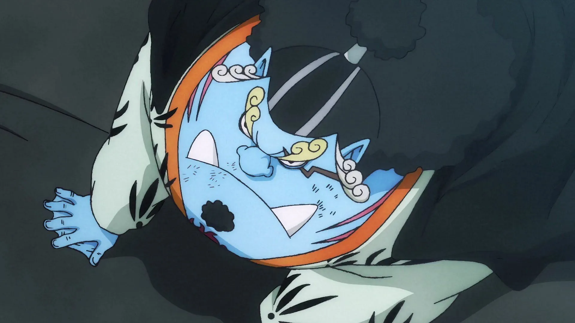 Jinbe in the One Piece anime (Image via Toei Animation)
