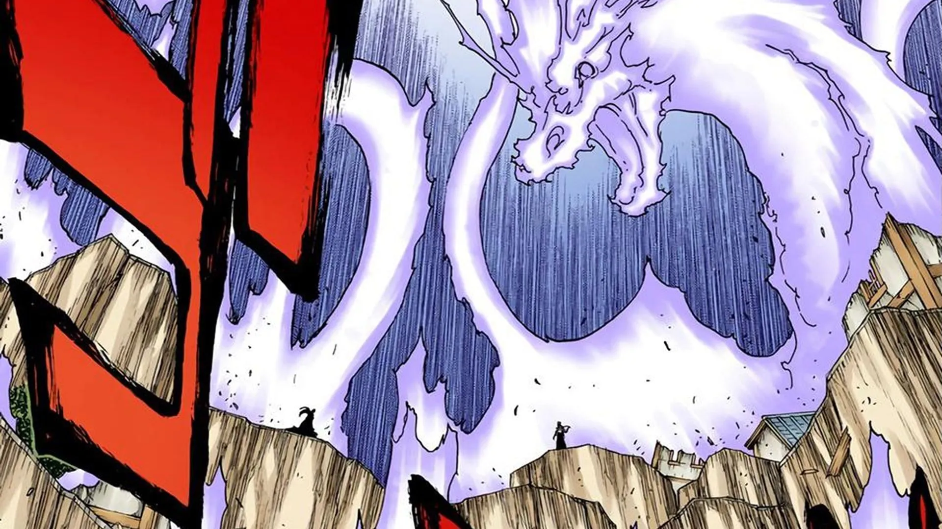 Goryutenmetsu in the Bleach manga (Image via Shueisha)