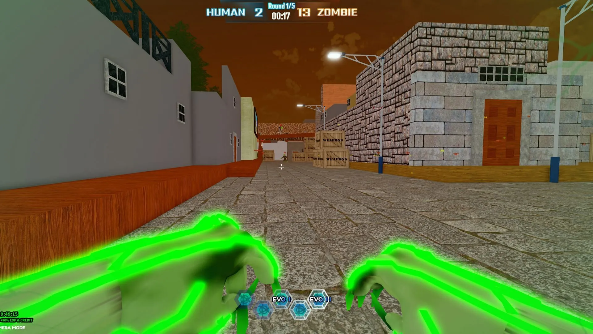 Hit humans to earn points (Image via Roblox) Hit humans to earn points (Image via Roblox)