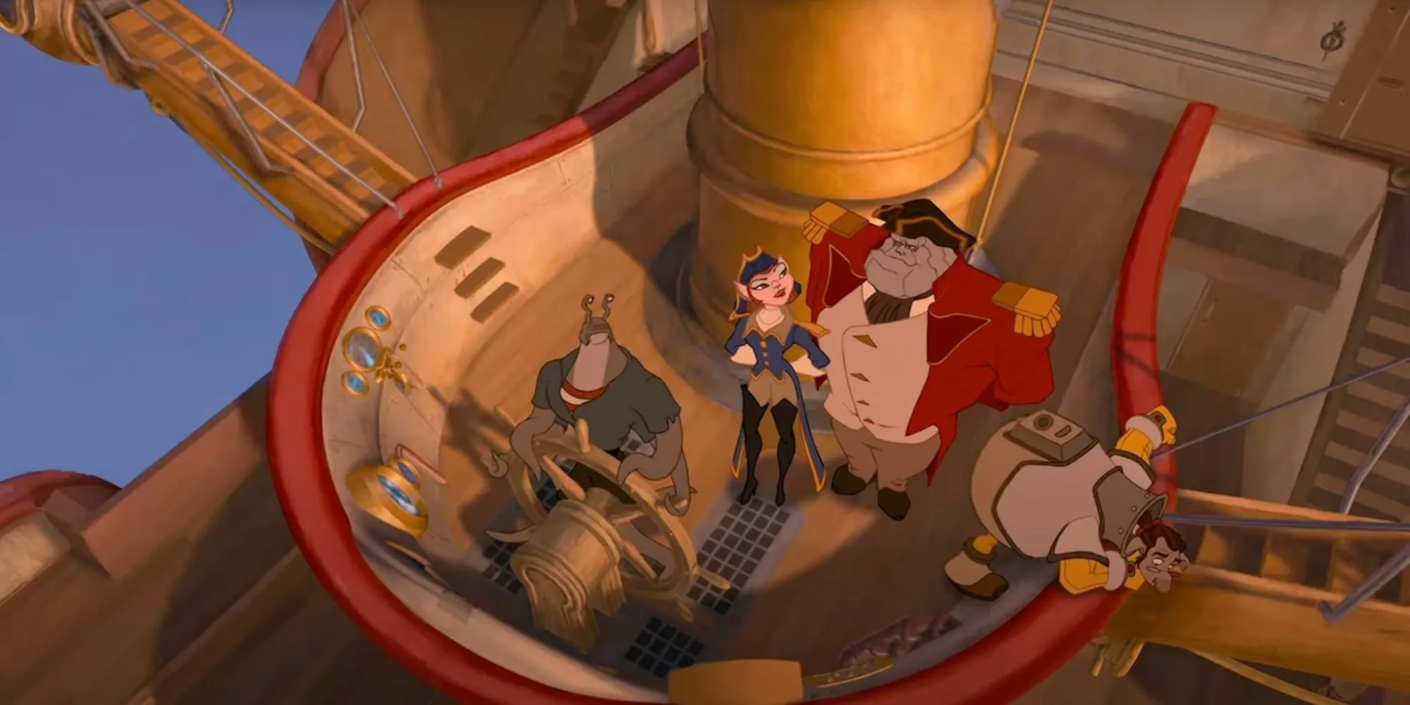Captain Amelia and Crew Captain Amelia and Crew