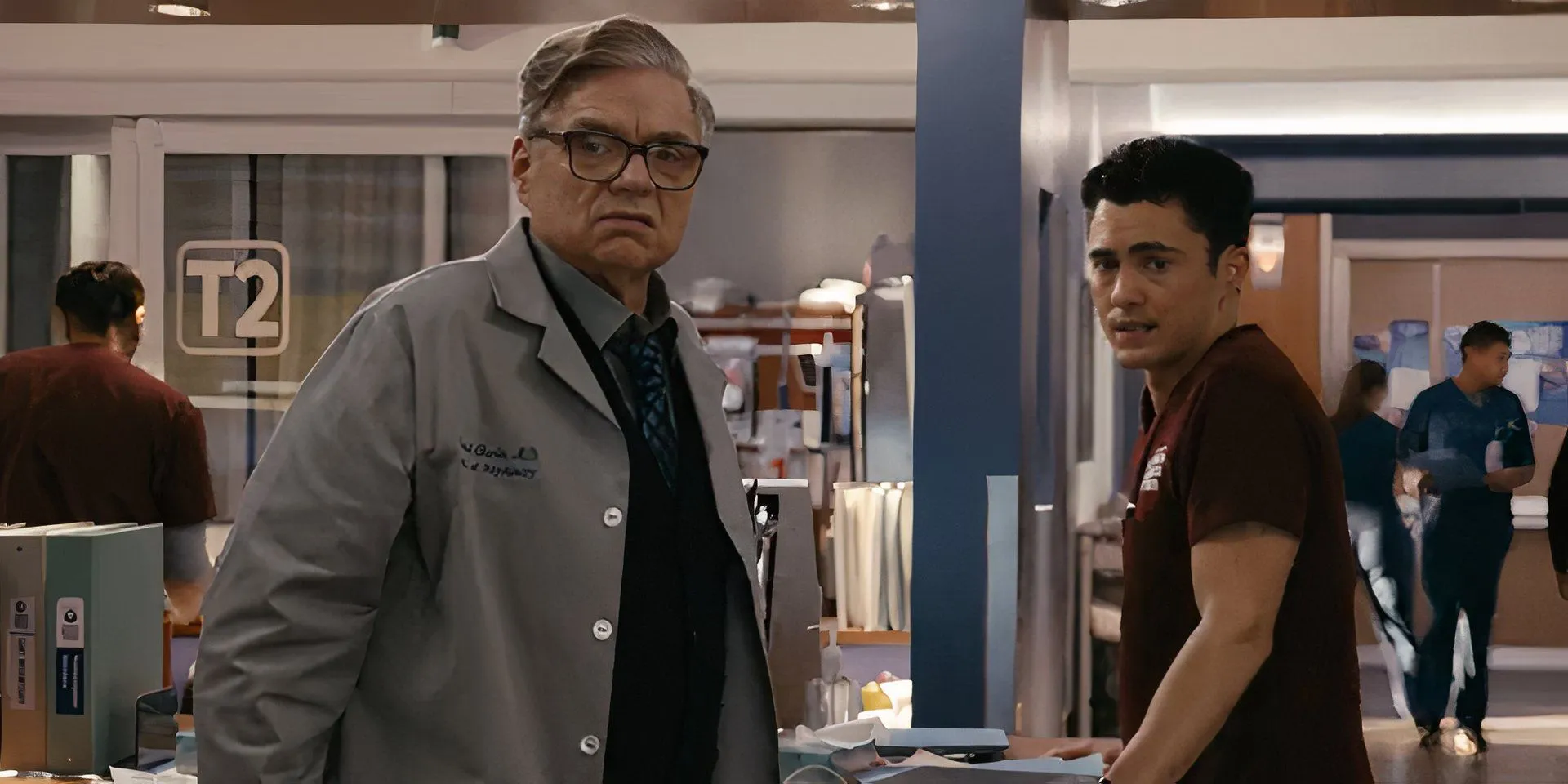 Dr. Charles and Frost in Chicago Med