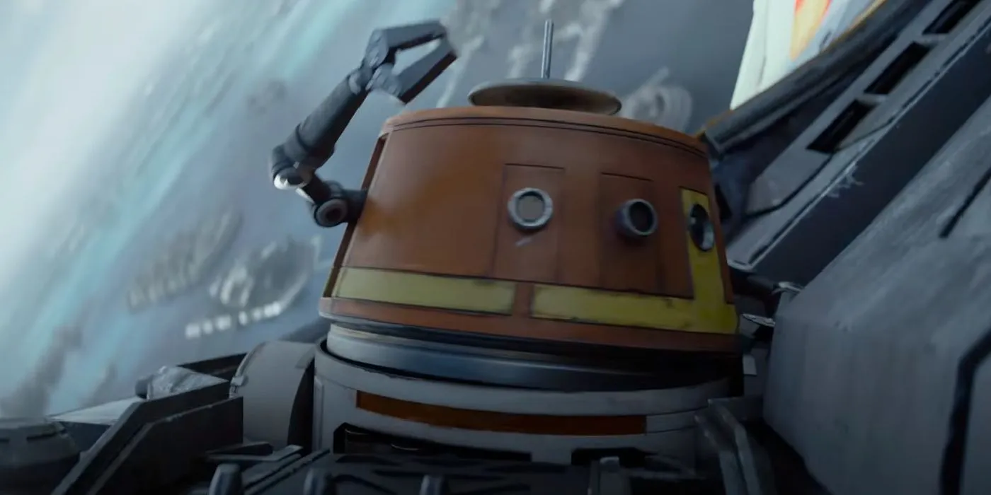 Chopper in Ahsoka Chopper in Ahsoka