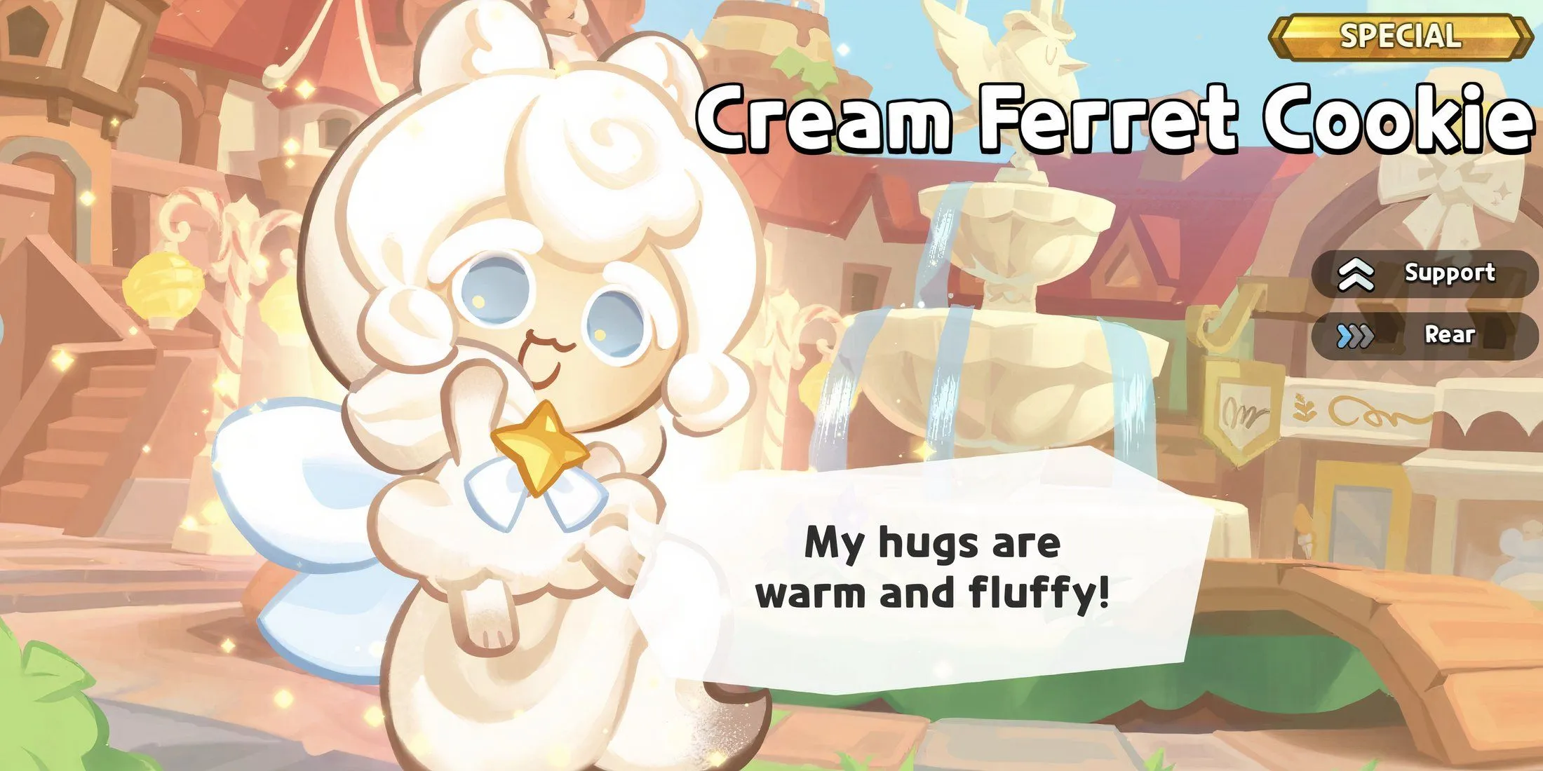 Cream Ferret Cookie Gacha Animation