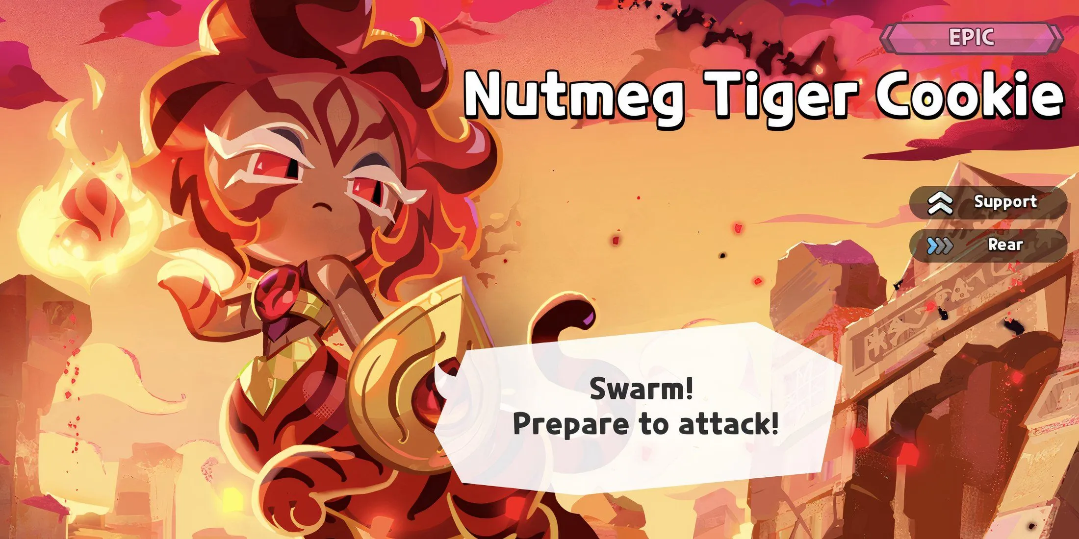 Nutmeg Tiger first encounter Nutmeg Tiger first encounter