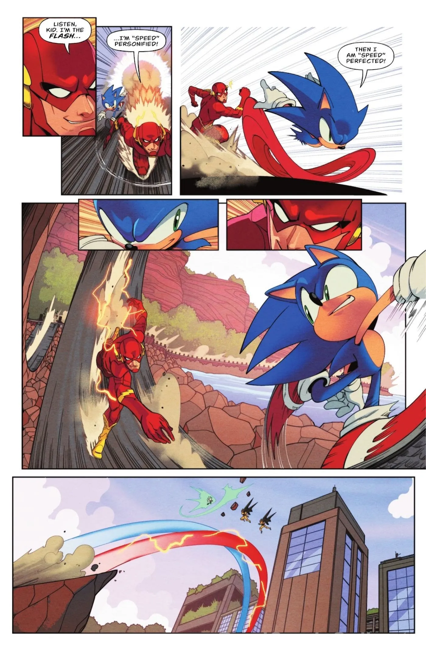 DC X SONIC THE HEDGEHOG 1 page 2