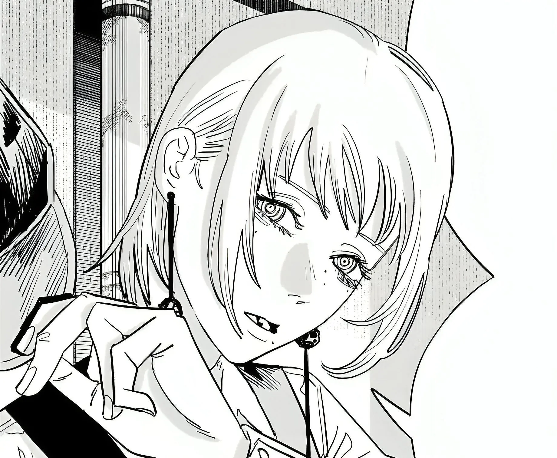 The character as seen in the manga (Image via Shueisha).