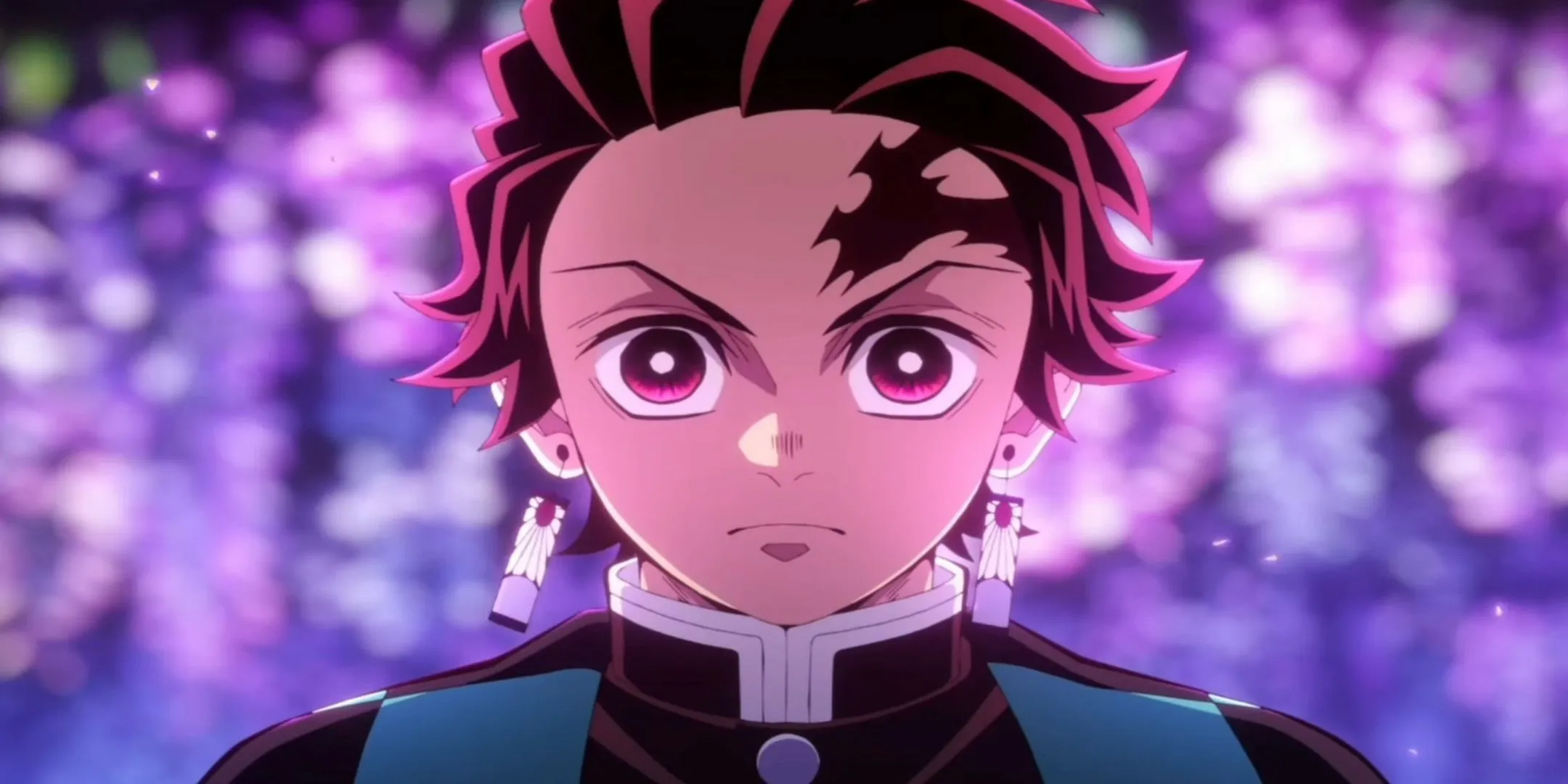 Tanjiro in the opening sequence Tanjiro in the opening sequence