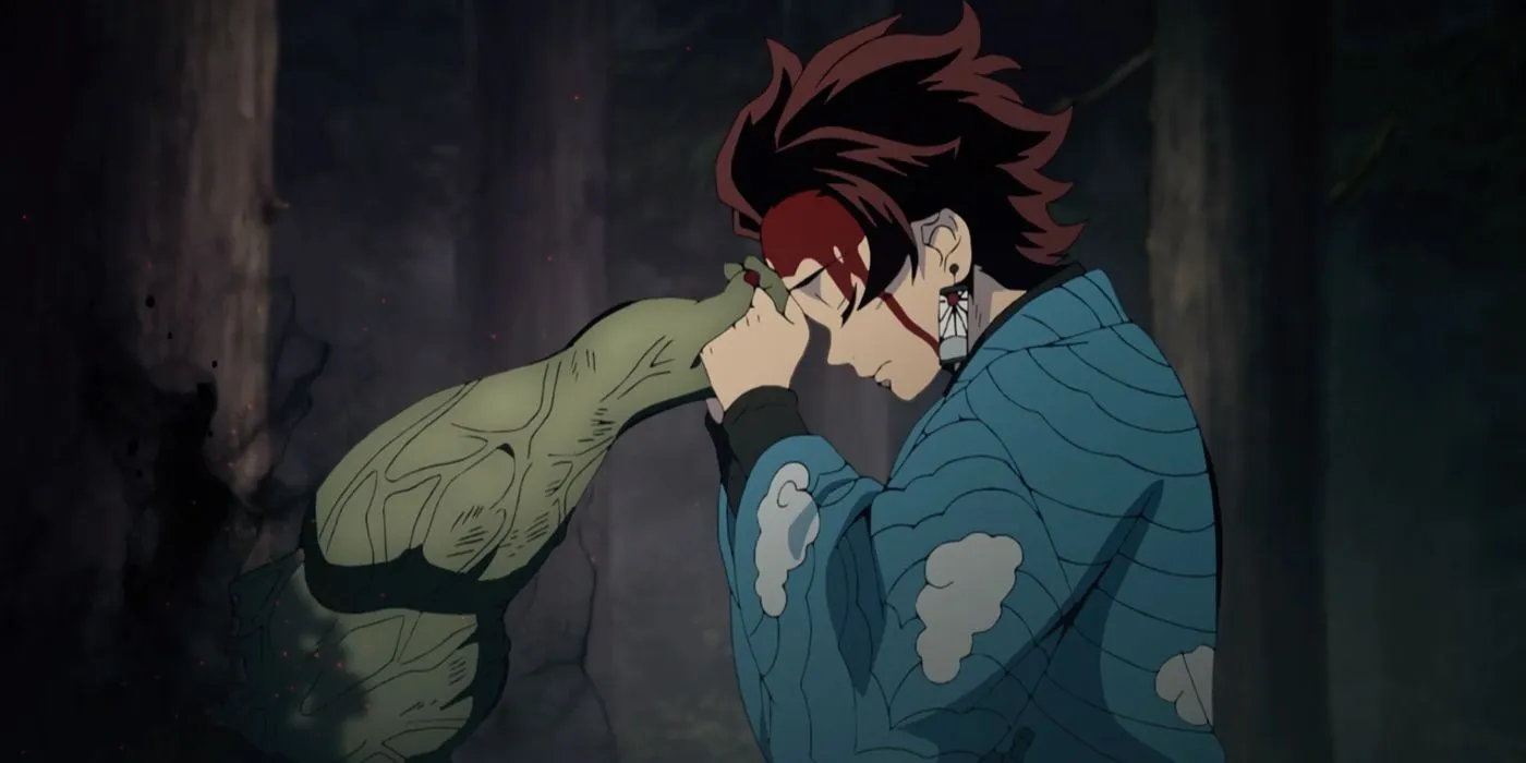 Tanjiro with the Hand Demon Tanjiro with the Hand Demon