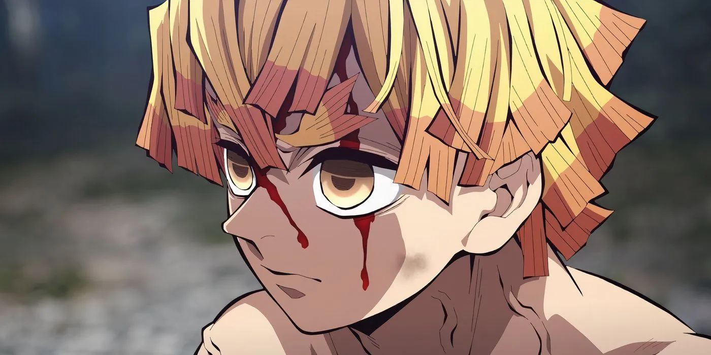 Zenitsu's transformation in Demon Slayer Zenitsu's transformation in Demon Slayer