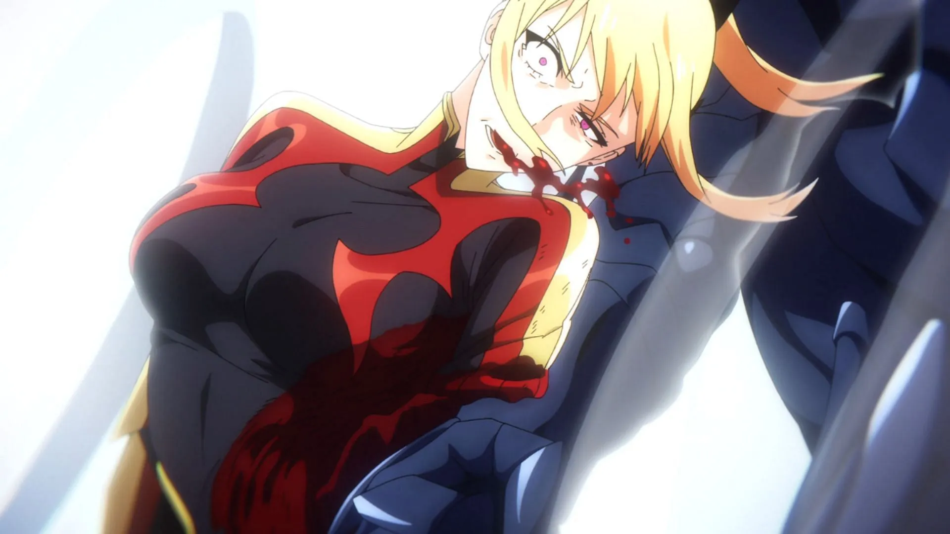 Ant King punches Hae-In (Image via A-1 Pictures) Ant King punches Hae-In (Image via A-1 Pictures)