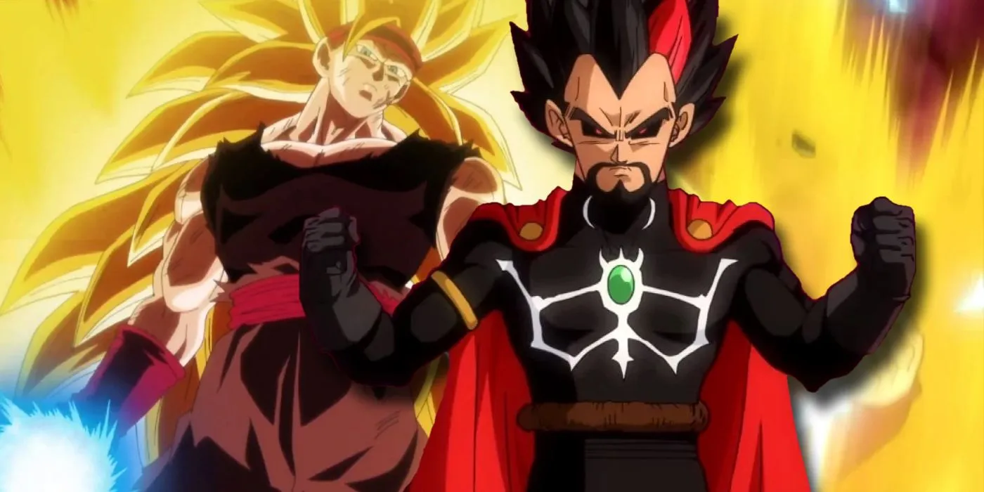 King Vegeta and Bardock King Vegeta and Bardock
