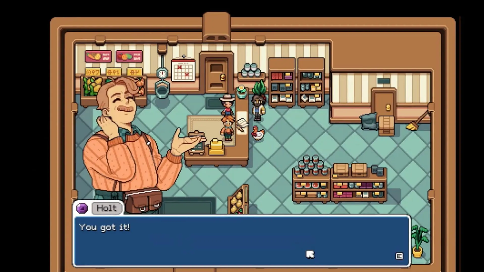Hayden likes farm products as gifts (Image via NPC Studio || YouTube/@Symanie)