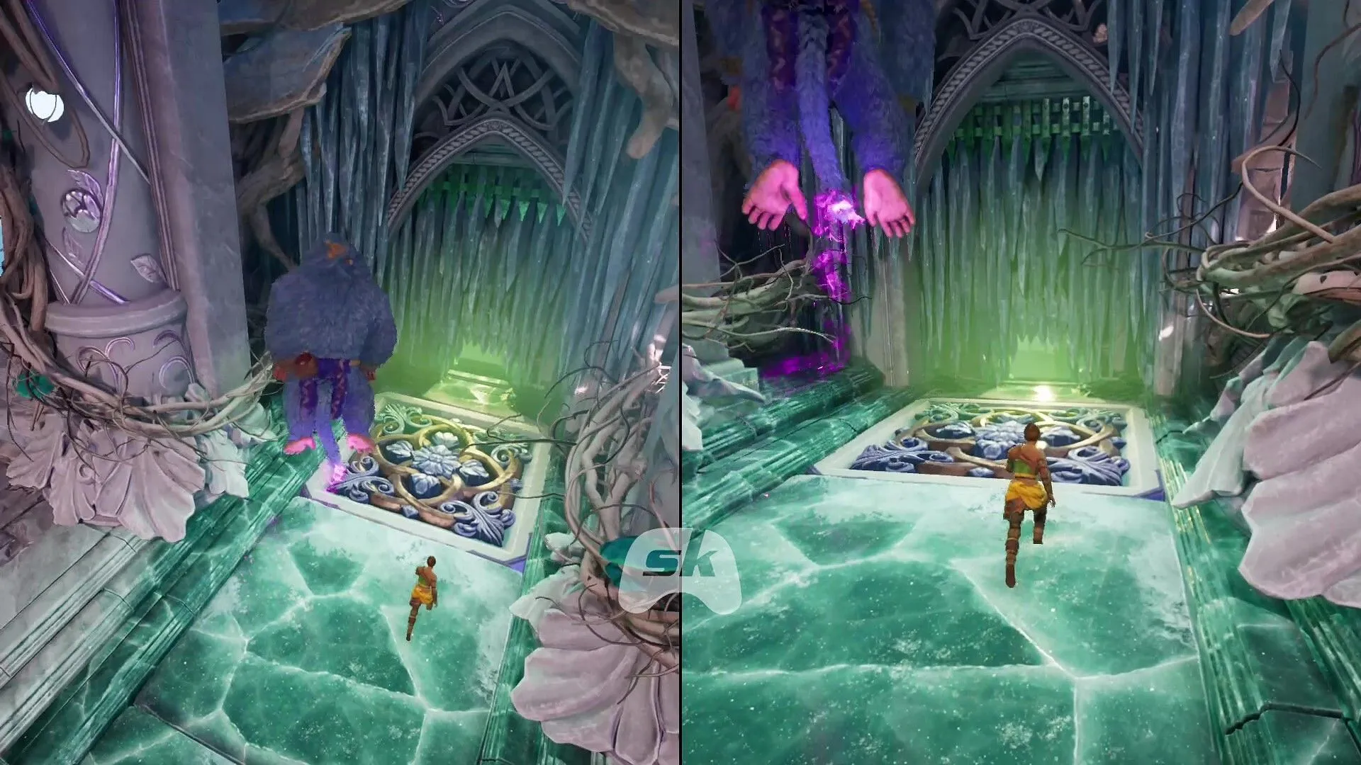 The opening revealed after you complete the puzzle (Image via Sportskeeda Gaming || Electronic Arts) The opening revealed after you complete the puzzle (Image via Sportskeeda Gaming || Electronic Arts)