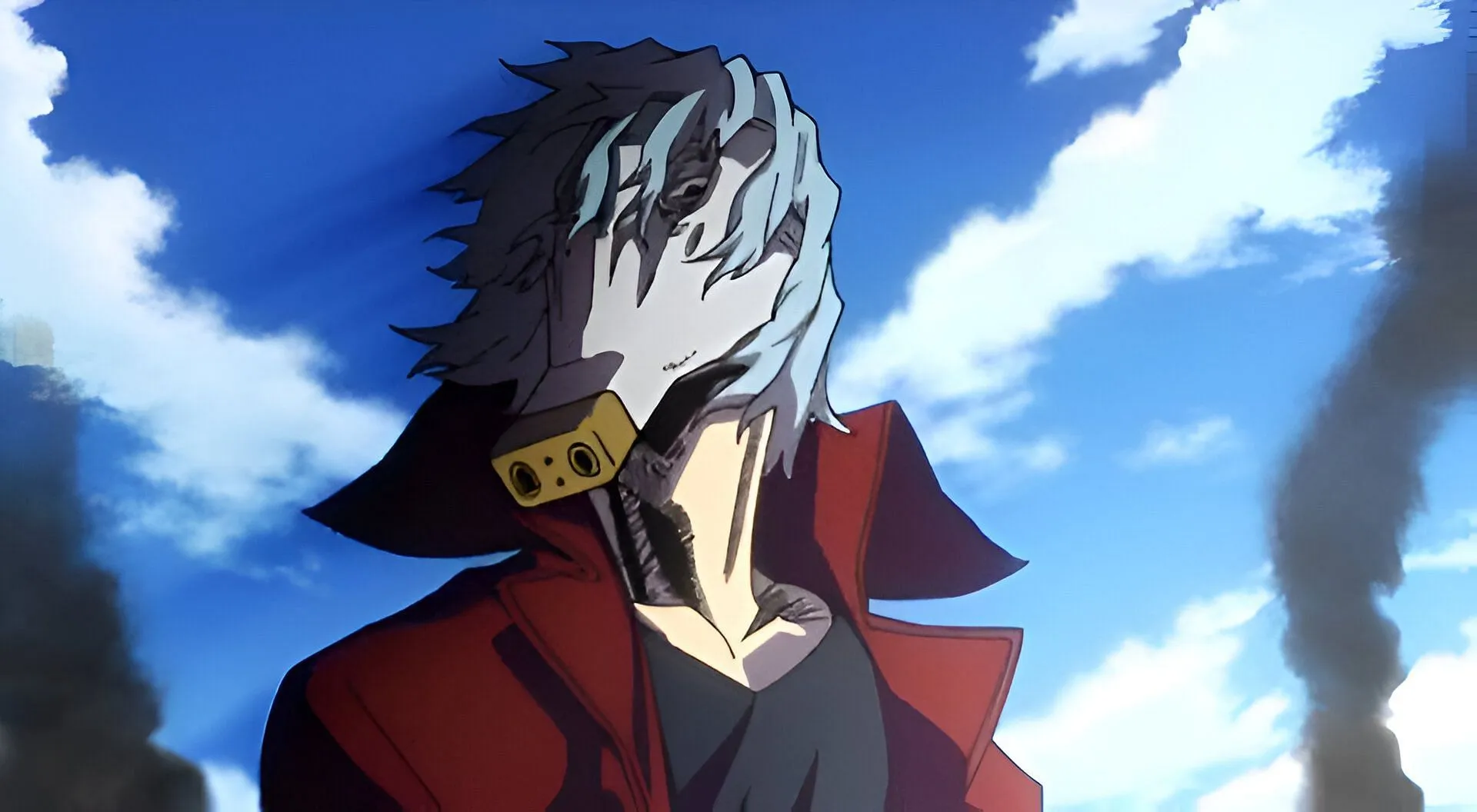 Tomura Shigaraki as seen in the anime (Image via Bones) Tomura Shigaraki as seen in the anime (Image via Bones)