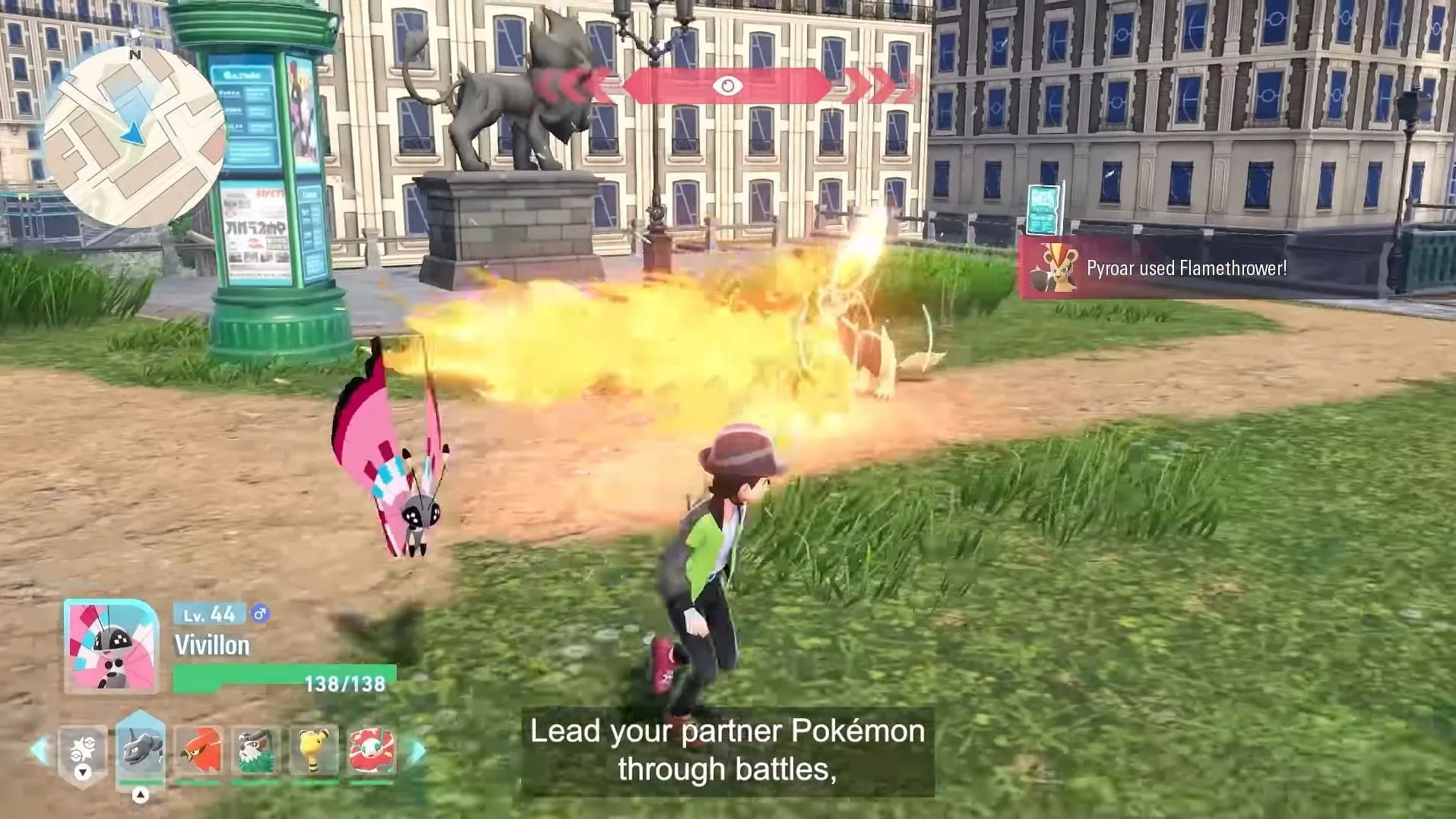 Players can now direct their Pokemon away from attacks from their opponents in Pokemon Legends Z-A (Image via The Pokemon Company) Players can now direct their Pokemon away from attacks from their opponents in Pokemon Legends Z-A (Image via The Pokemon Company)