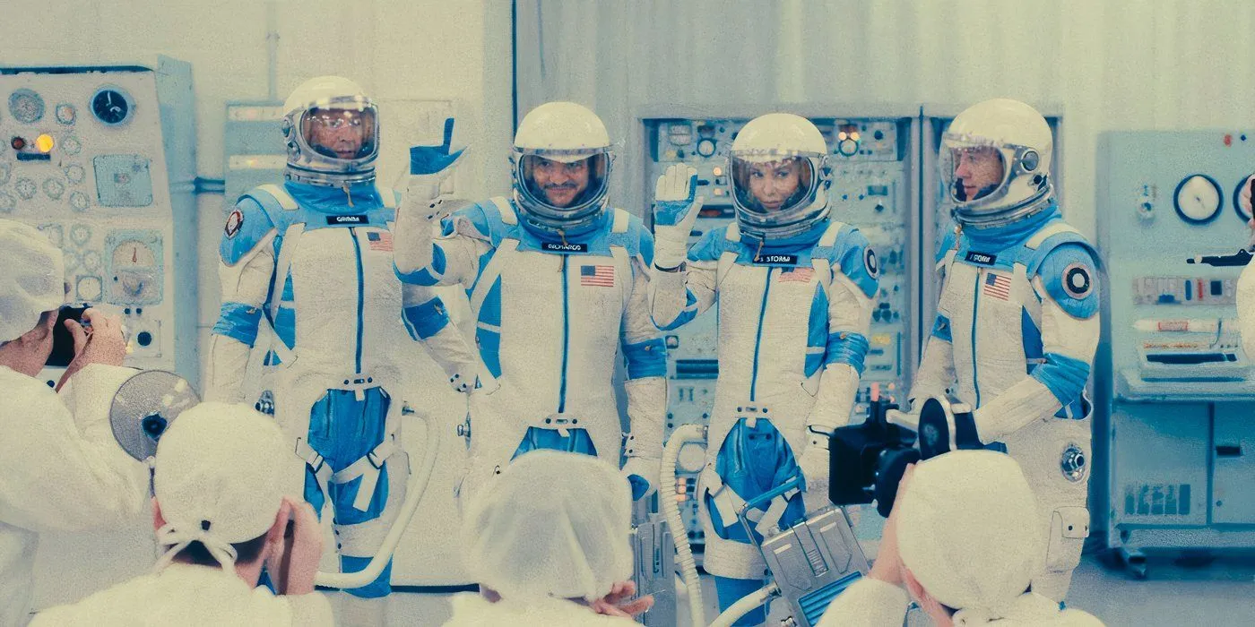 Fantastic Four in spacesuits Fantastic Four in spacesuits