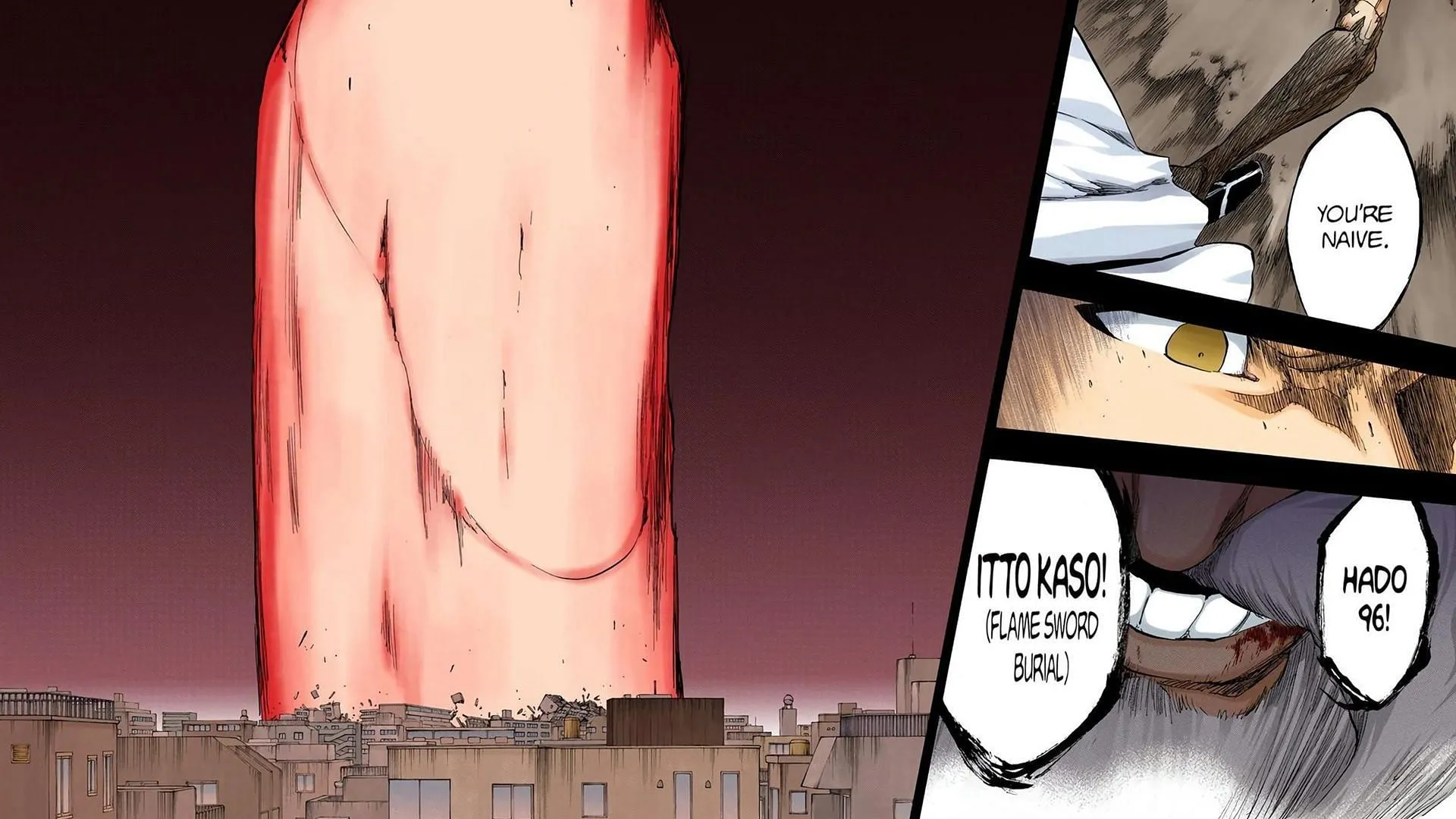 Itto Kaso in the Bleach manga (Image via Shueisha)