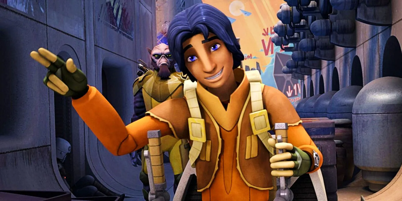 Ezra and Zeb in Star Wars Rebels Ezra and Zeb in Star Wars Rebels