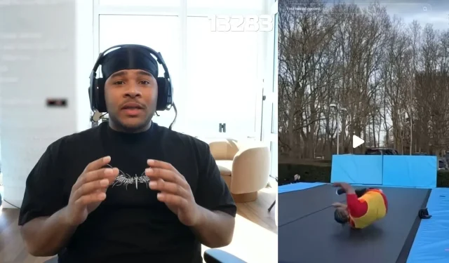 “어지러움을 느낀다”: Fanum, 지구상에서 가장 큰 MrBeast 러닝머신 챌린지 시도 후 뇌진탕 발생 보고
