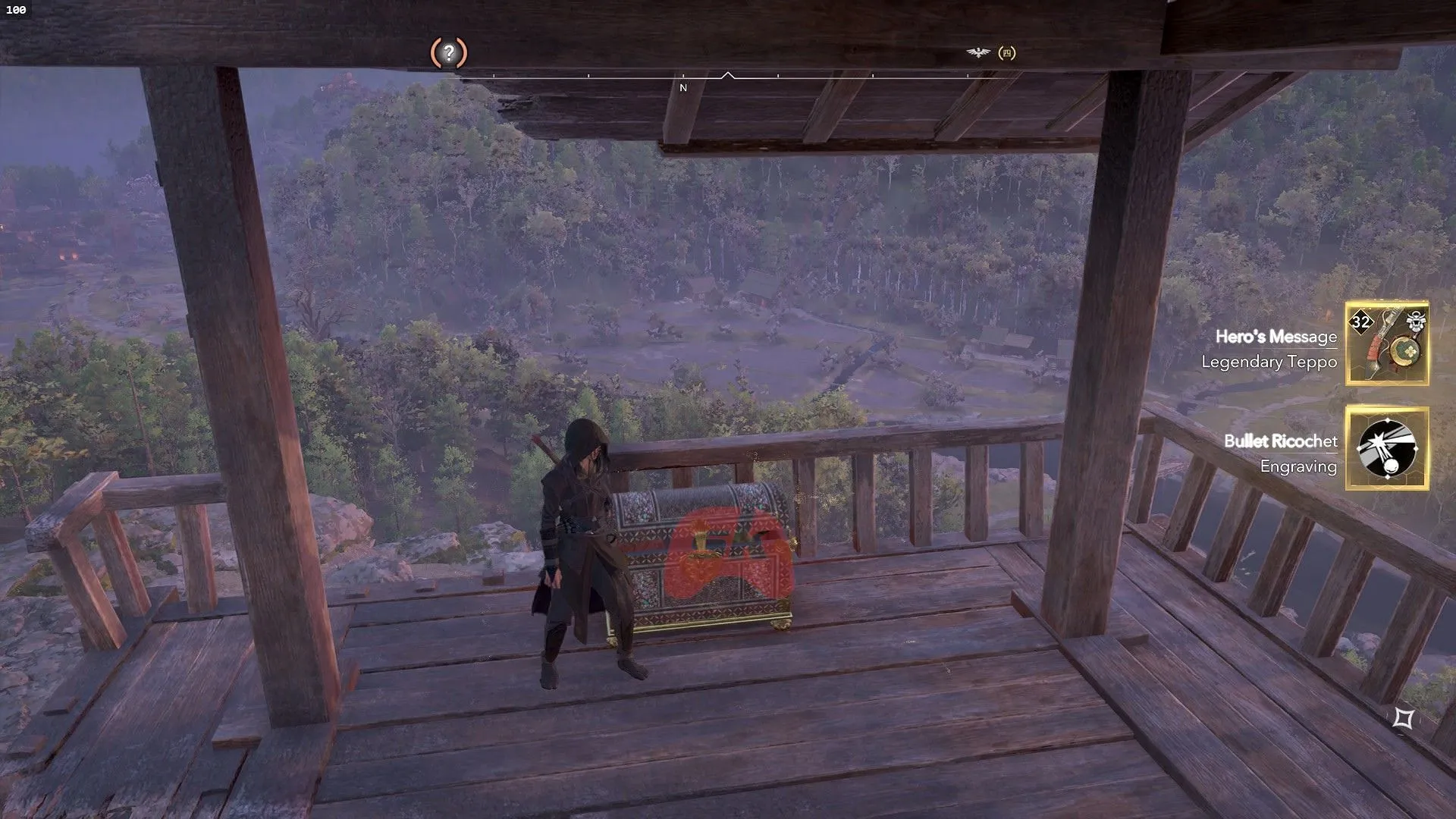 Loot the chest to get the Hero's Message Teppo in Assassin's Creed Shadows (Image via Sportskeeda Gaming, Ubisoft) Loot the chest to get the Hero's Message Teppo in Assassin's Creed Shadows (Image via Sportskeeda Gaming, Ubisoft)