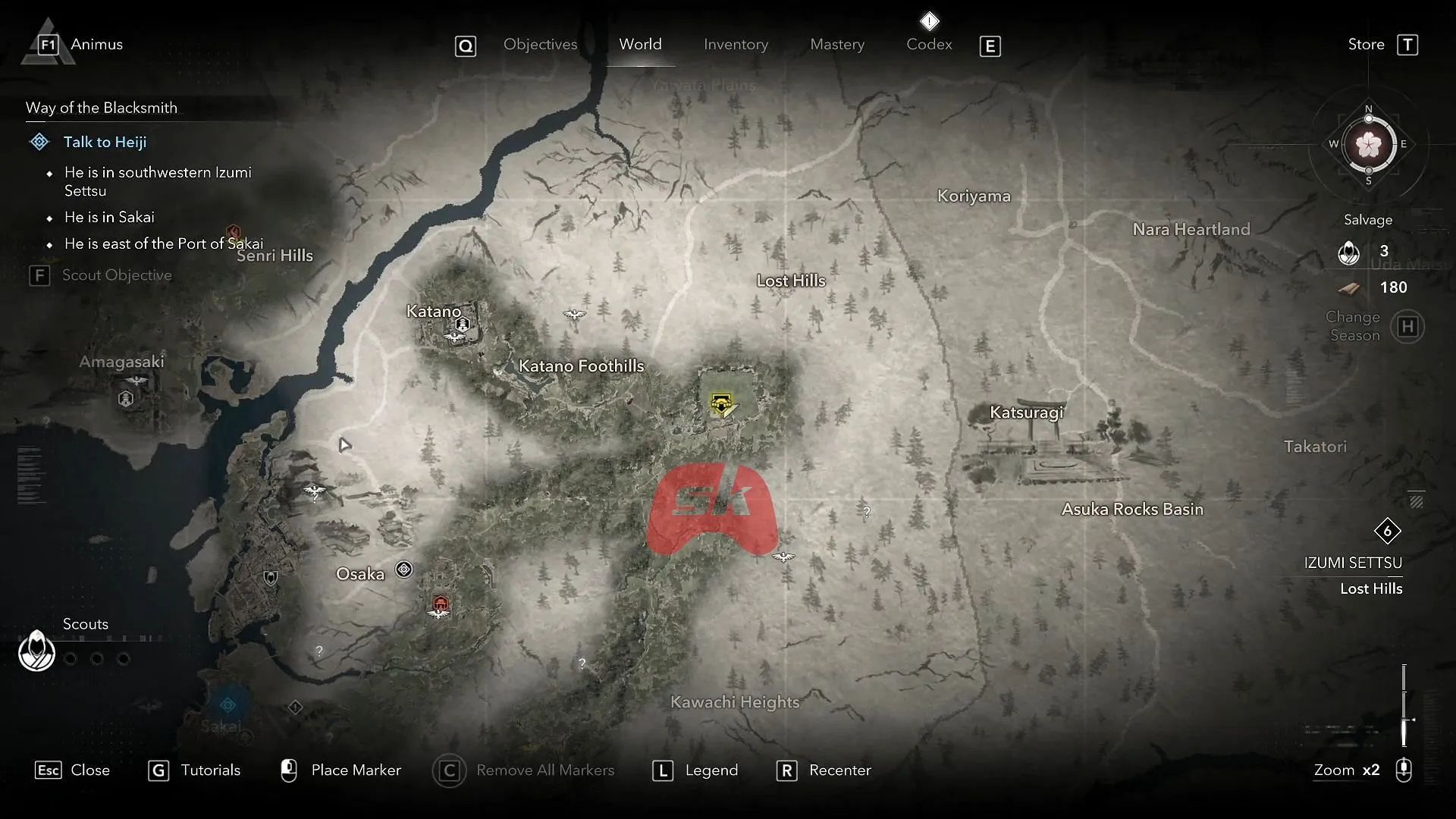 Take down all the agents in Assassin's Creed Shadows (Image via Sportskeeda Gaming || Ubisoft) Take down all the agents in Assassin's Creed Shadows (Image via Sportskeeda Gaming || Ubisoft)