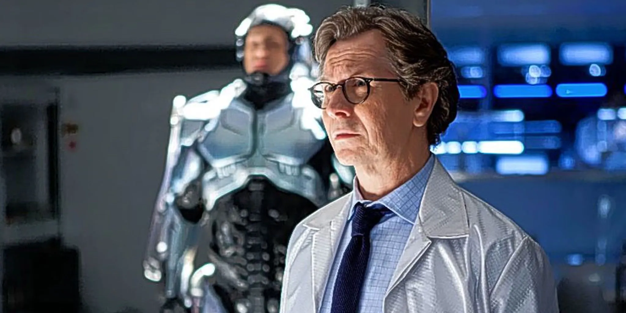 Gary Oldman in RoboCop 2014 Gary Oldman in RoboCop 2014
