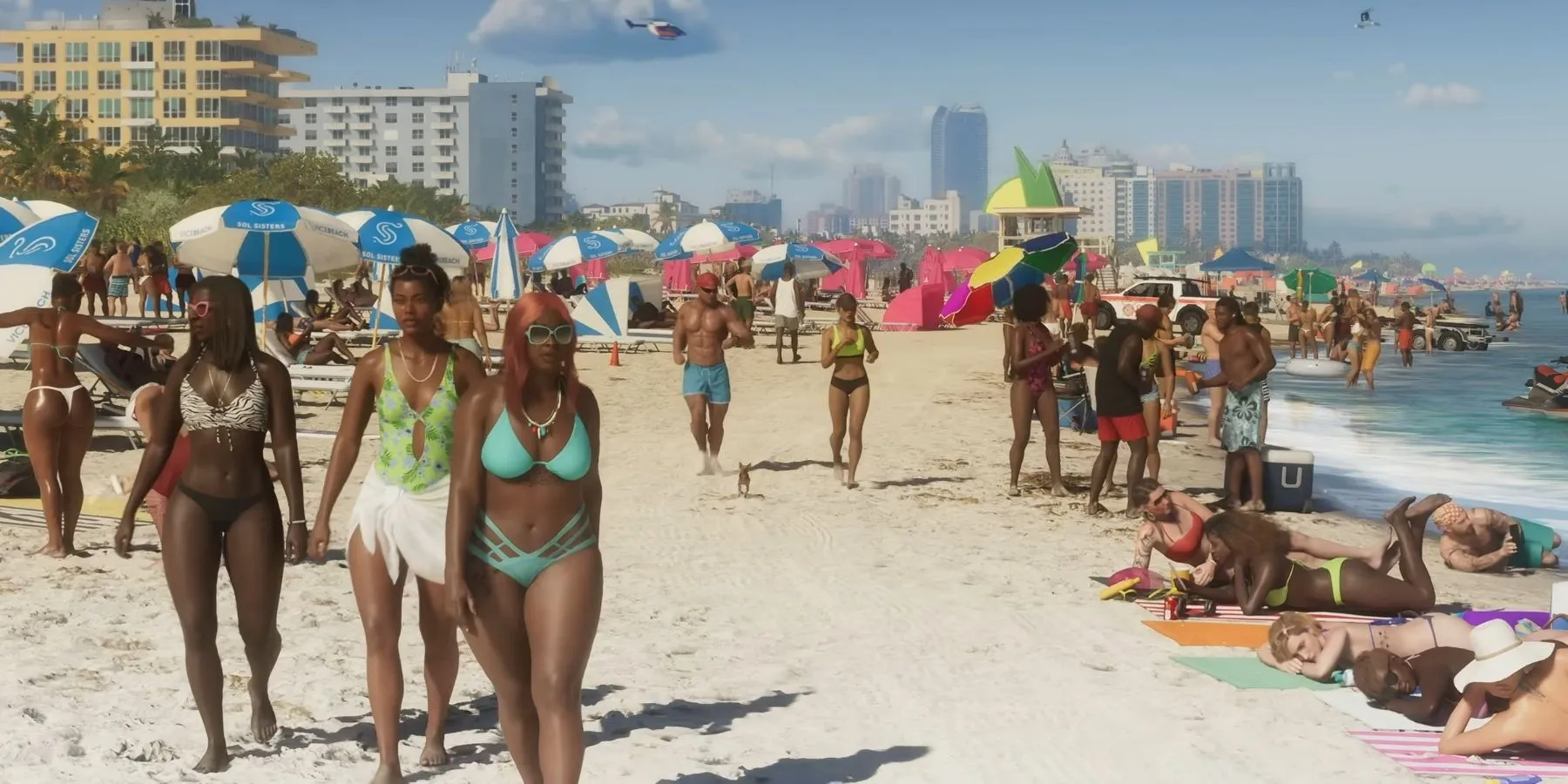 GTA 6 Beach NPCs GTA 6 Beach NPCs