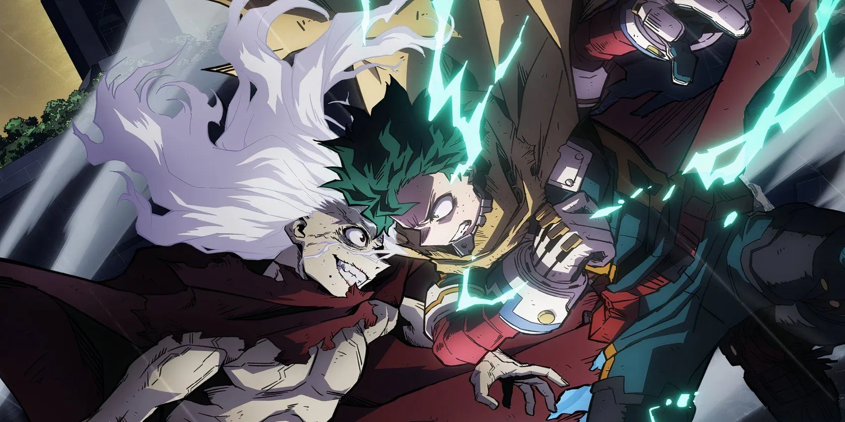 My Hero Academia scene