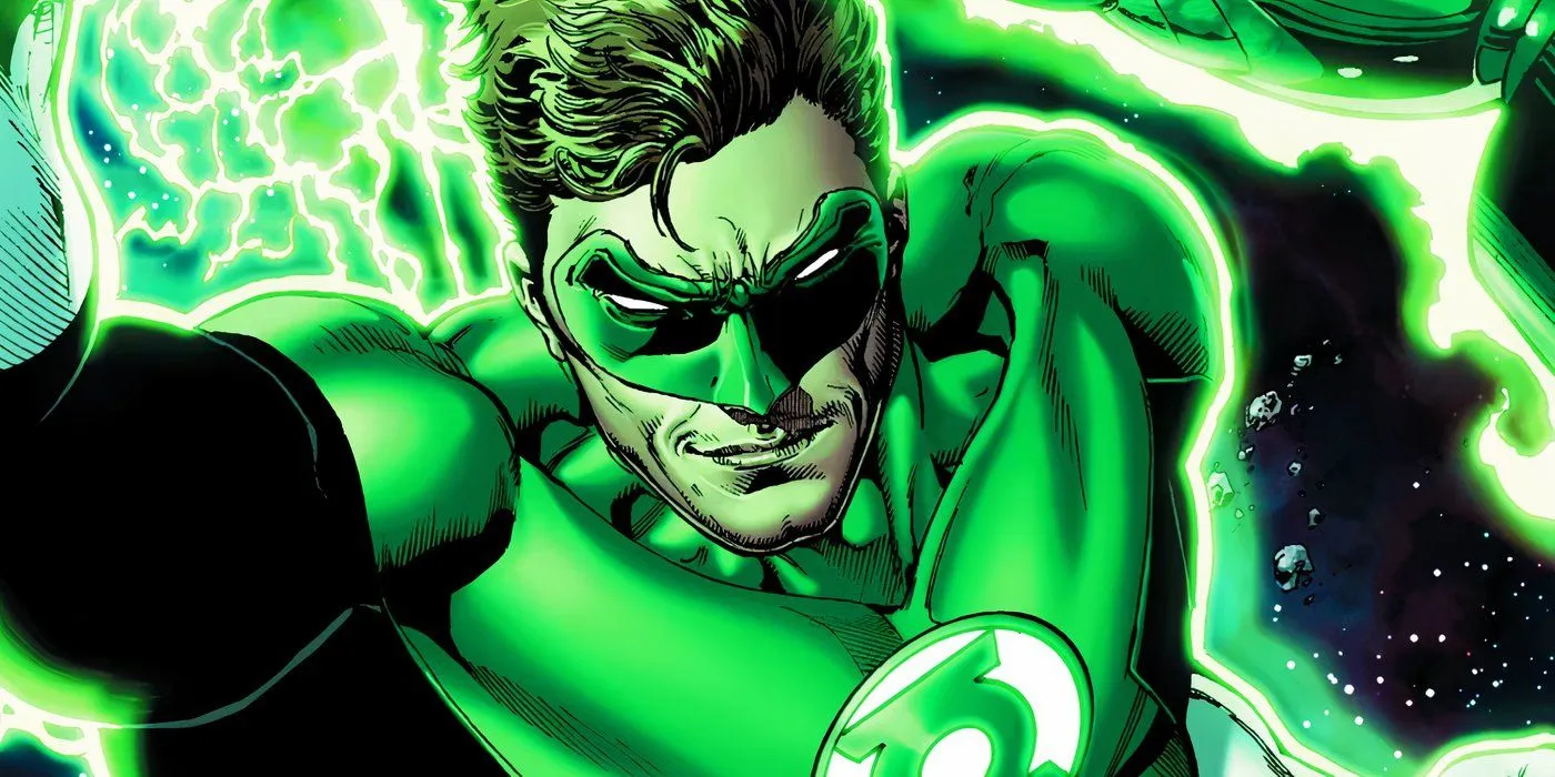 Hal Jordan Flying