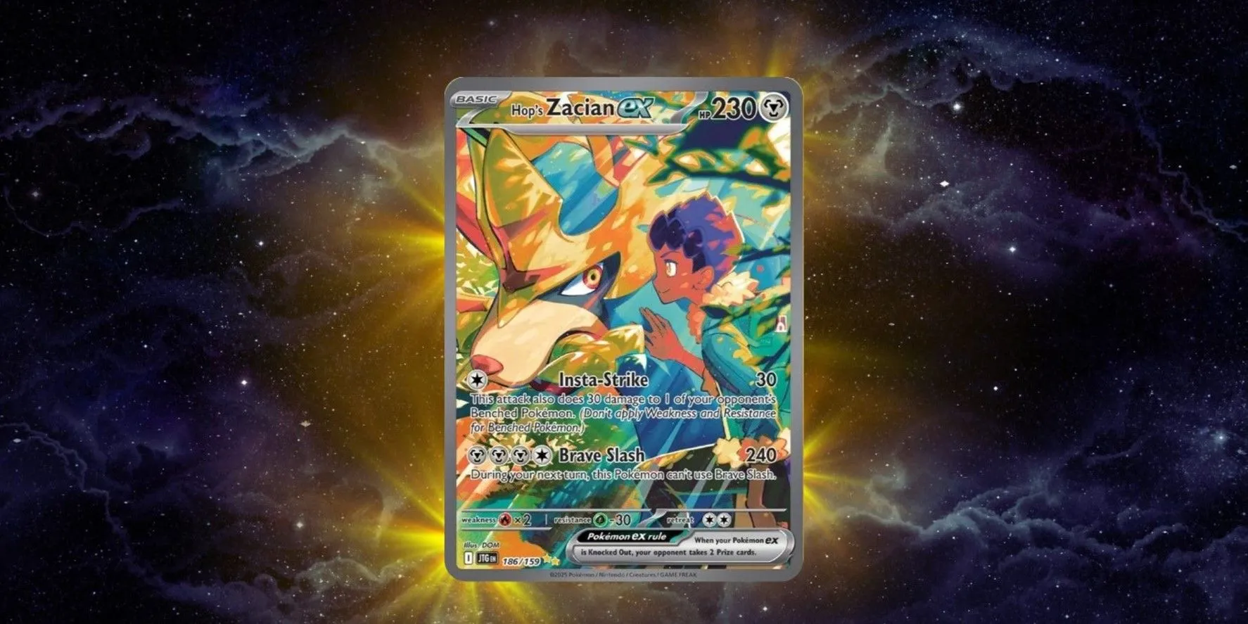 Hop's Zacian ex Card Hop's Zacian ex Card
