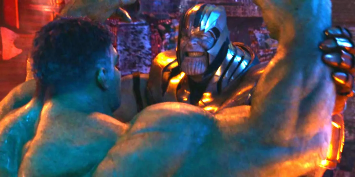 Hulk vs Thanos