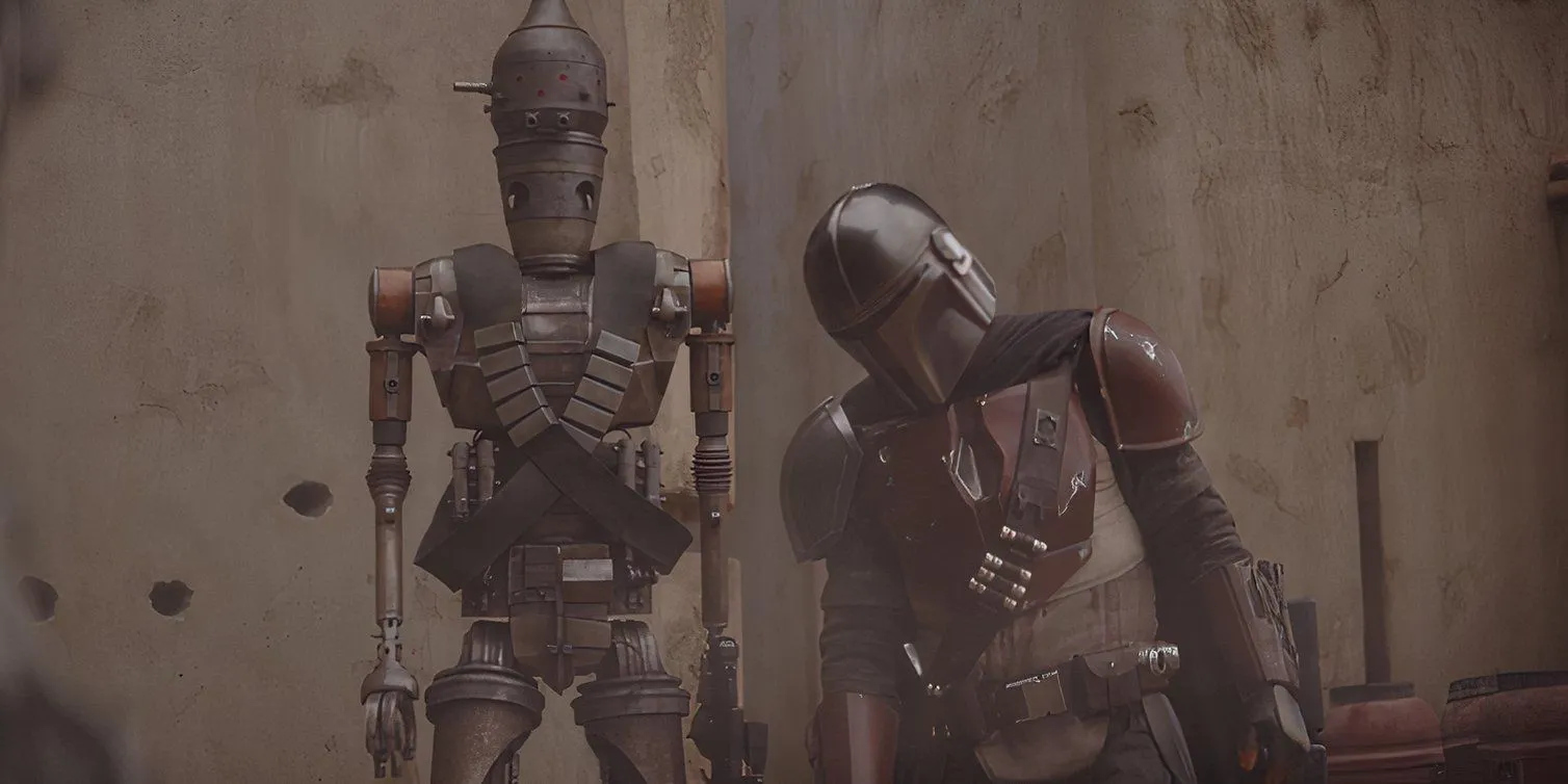 Character from The Mandalorian Character from The Mandalorian