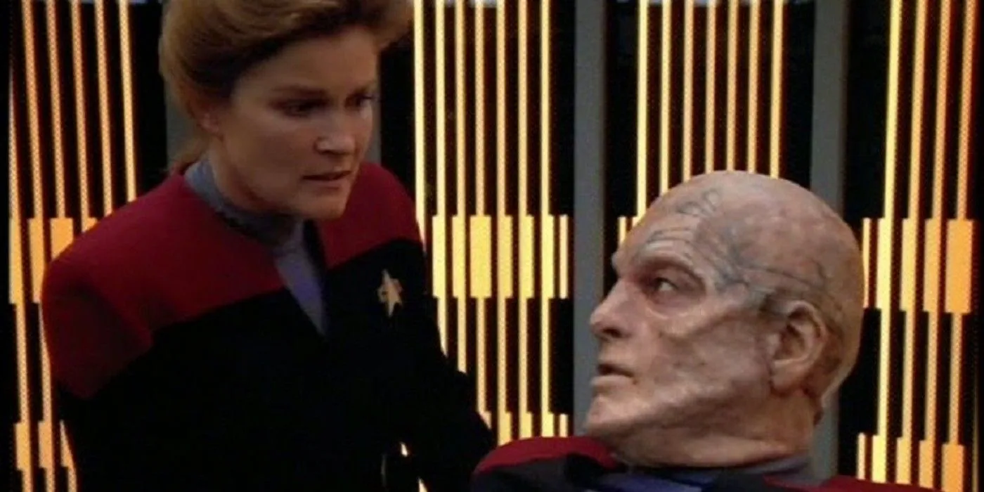 Janeway and Chakotay Janeway and Chakotay