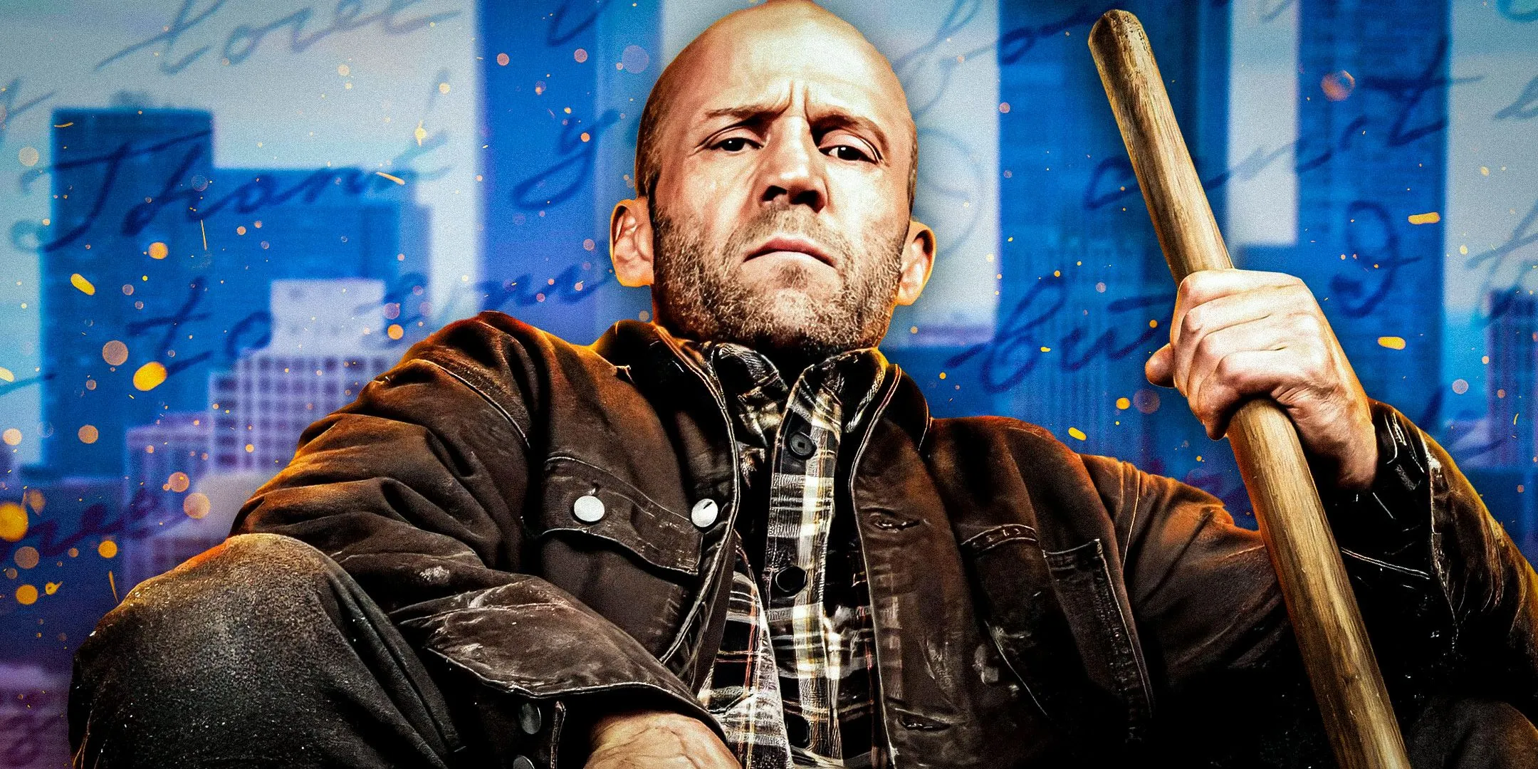 Jason Statham as Levon in A Working Man