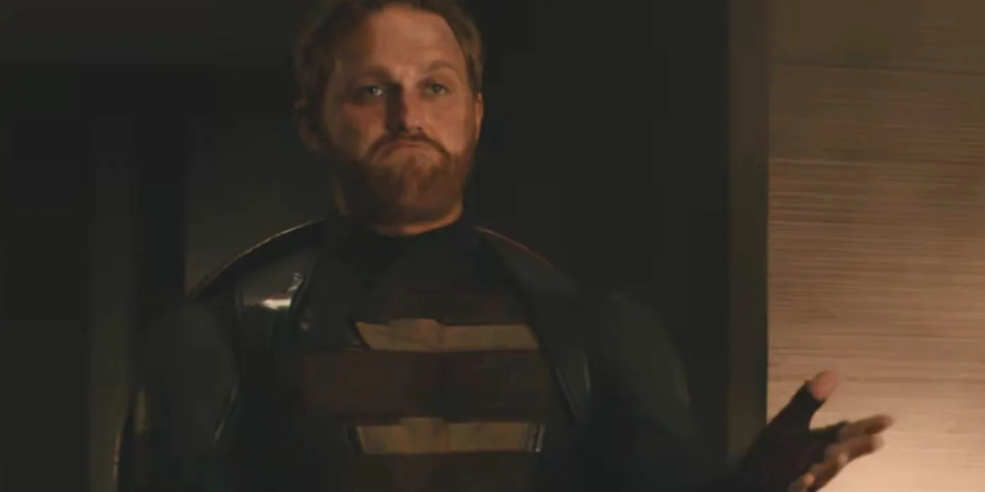 John Walker in the trailer