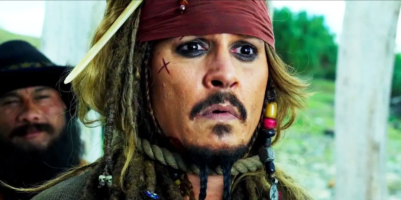 Jack Sparrow in Pirates of the Caribbean 5