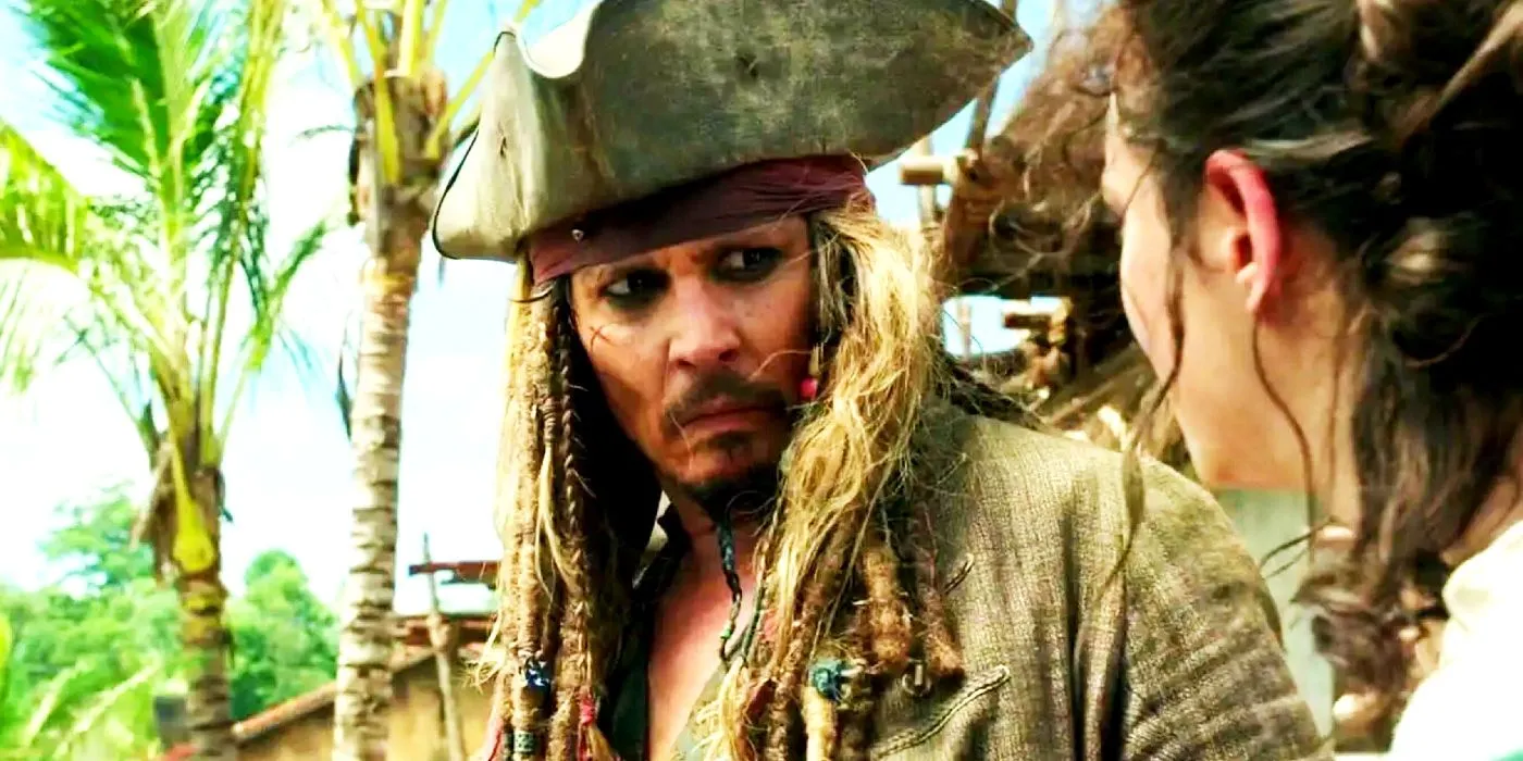 Johnny Depp as Jack Sparrow