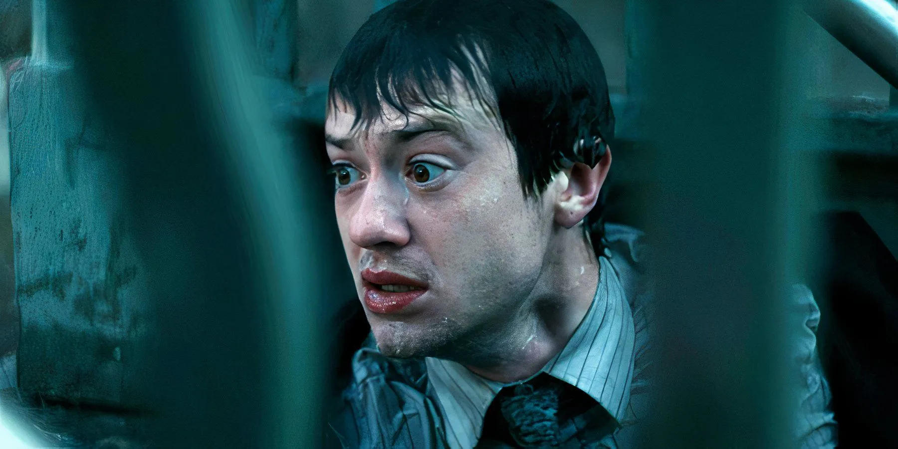 Joseph Quinn arises from the water in A Quiet Place Day One