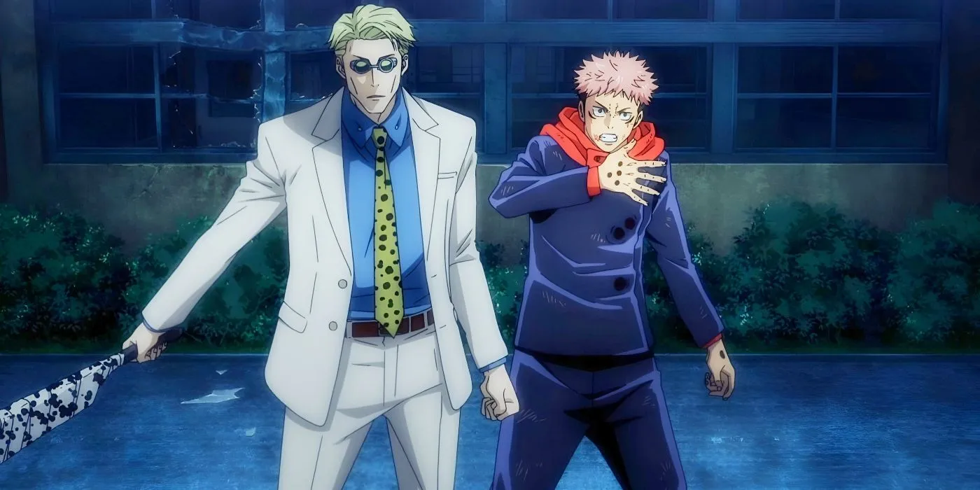 Nanami and Itadori prepare for battle