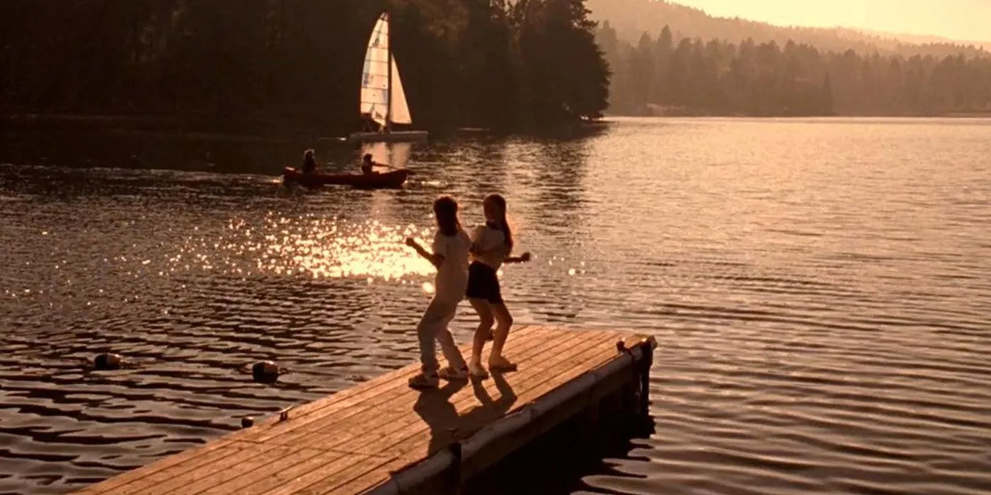 The Parent Trap scene with Lindsay Lohan The Parent Trap scene with Lindsay Lohan