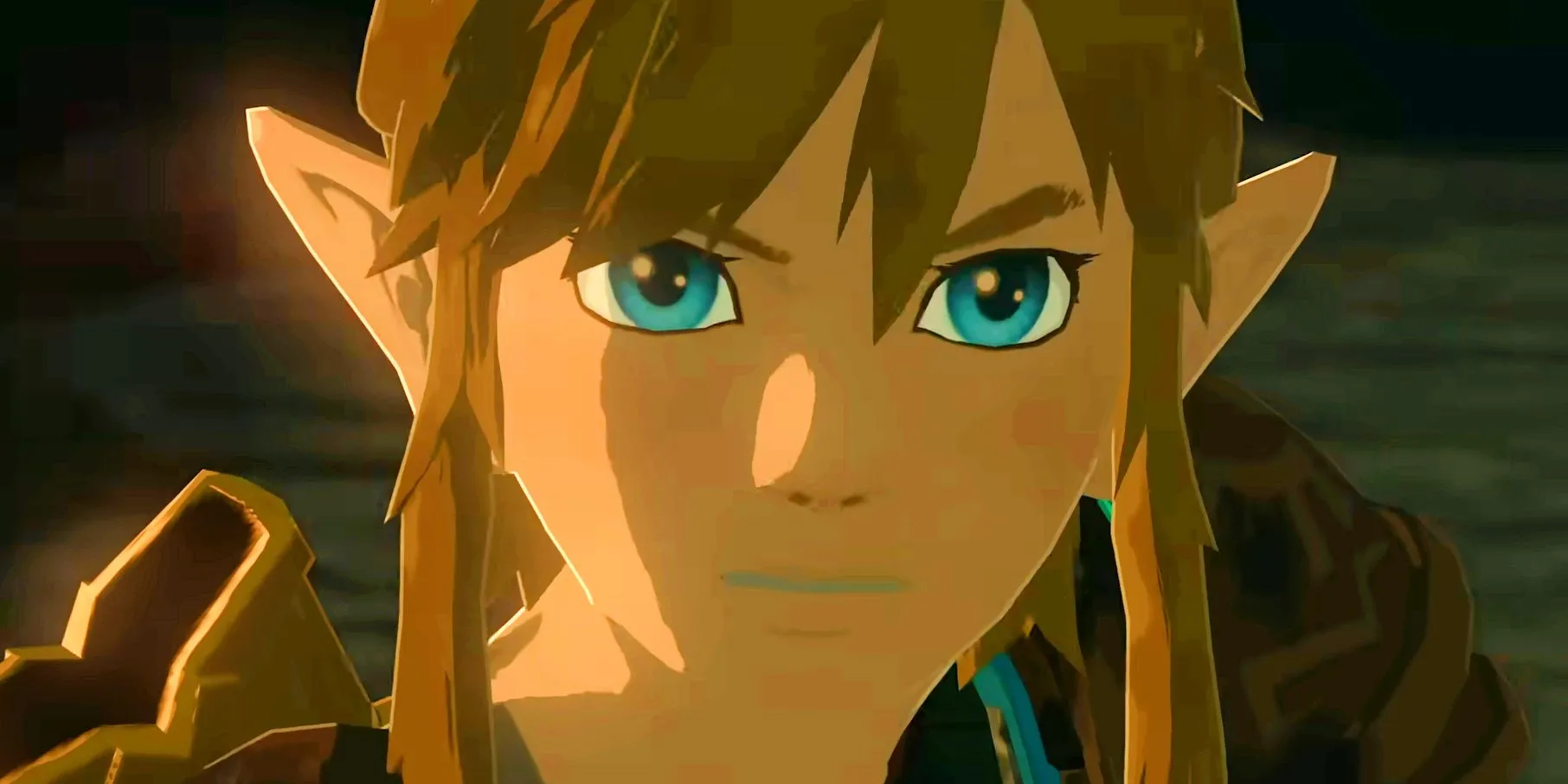 Link close-up in Legend of Zelda: Tears of the Kingdom Link close-up in Legend of Zelda: Tears of the Kingdom