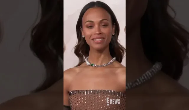 Zoe Saldaña, 오스카 시상식에서 우아함으로 눈부시게 빛나다: #AwardsSeason의 하이라이트