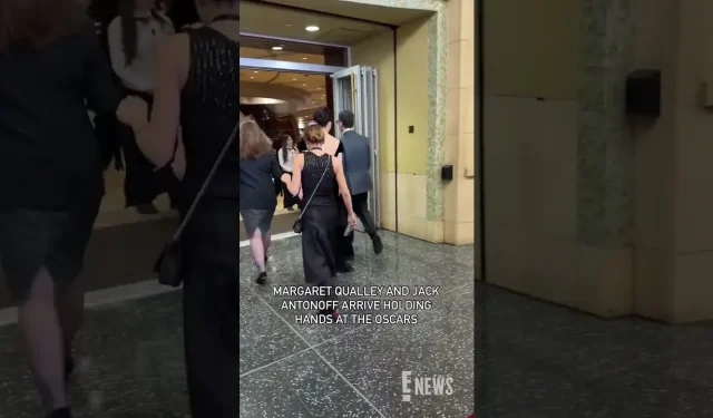 마가렛 퀄리와 잭 안토노프, 오스카 시상식에서 달콤한 데이트 밤을 보내다