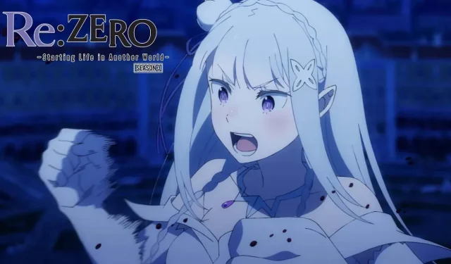 에밀리아가 Re:ZERO -시작하는 이세계 생활- 3기에서 장대한 53히트 콤보를 선보입니다!