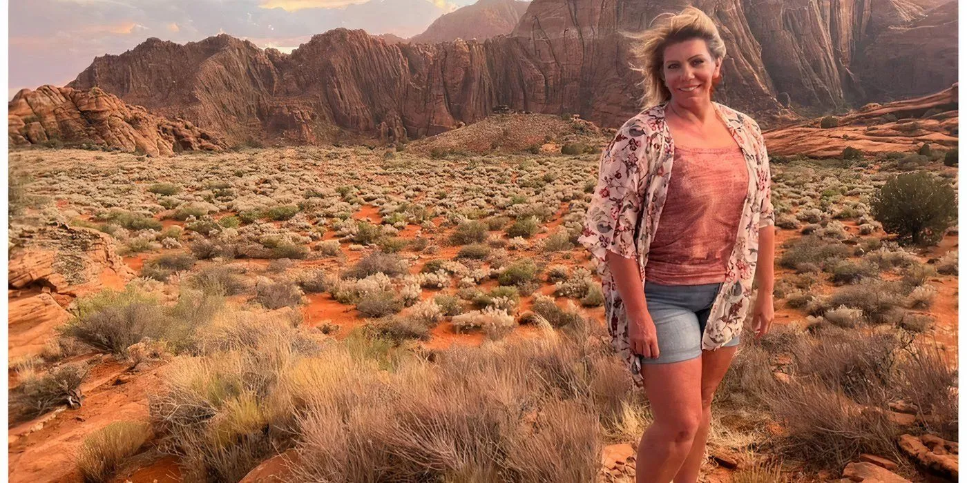 Meri Brown in Sister Wives display